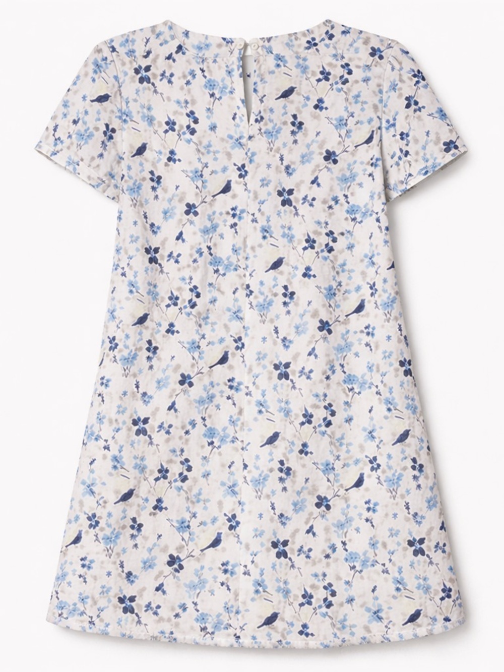 Draper James White Denim Dress Size 8 - Picture 3 of 8